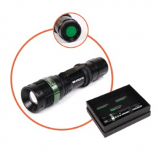 신퓨전 초강력 충전식 줌랜턴 -미국 CREE R2 LED-국산 충전지 KJ-41R2B