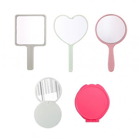 멀티 손거울 5종 심플 슬림 실용적인 핸드미러 #2