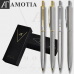작은이미지: 아모티아 네셔스텐 금속샤프+가죽파우치제공 #2
