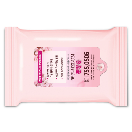 HO)원색 3종 랜덤(유광) 물티슈 10매 #5