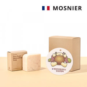 모스니에 친환경 압축 수세미 + 설거지비누