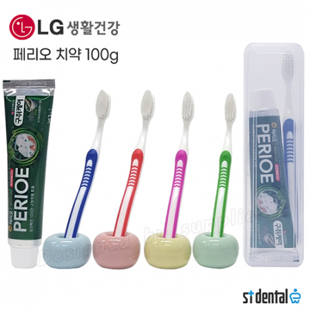 M케이스 326미세모 페리오치약 100g 칫솔치약세트 #2