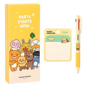 카카오프렌즈 점착메모지 세트4