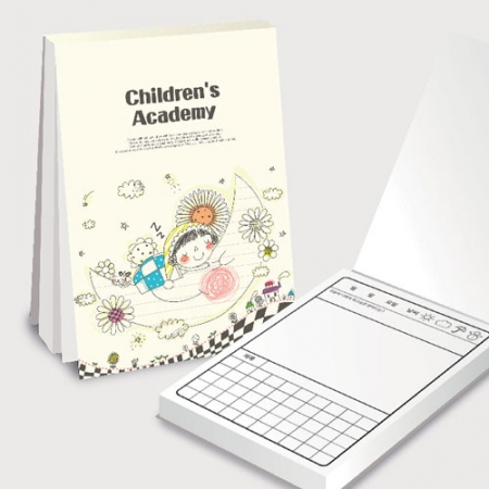 떡메모지 커버형 A4 210x297mm, 100매 // 주문제작 #3