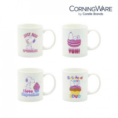 [코렐] 코닝웨어 스누피 마카롱 머그컵 + 케이크 머그컵 4P 무료배송 #2