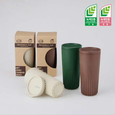 슈가랩 친환경 리유저블 텀블러 182*87mm #2