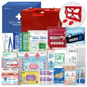 헬케어 안전지키미 구급함 19호(38P)