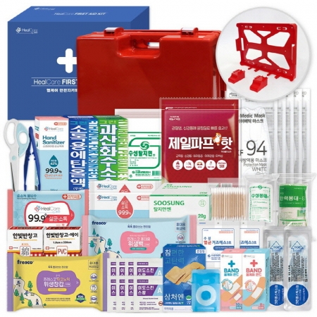 헬케어 안전지키미 구급함 18호(39P) #2