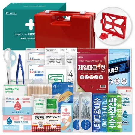 헬케어 안전지키미 구급함 13호(25P) #2