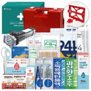 헬케어 안전지키미 구급함 10호(23P)