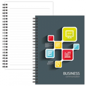 양장 싸바리 스프링 노트 25절 A5 // 주문 제작