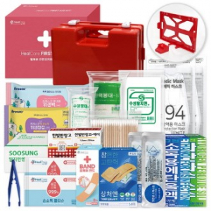 헬케어 안전지키미 구급함 3호(20P)