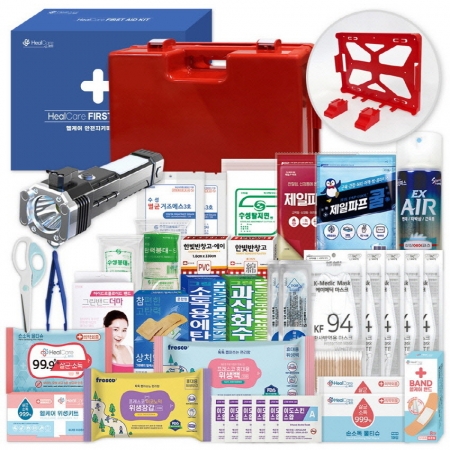 헬케어 안전지키미 구급함 20호(38P) #2