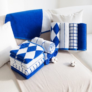 블루모달 코마사 200g 답례품 기념타올 제작