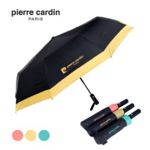 P 피에르가르뎅 3단 10K 완자 암막컬러보더 우산