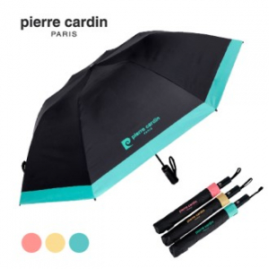 P 피에르가르뎅 2단 암막 컬러보더 우산