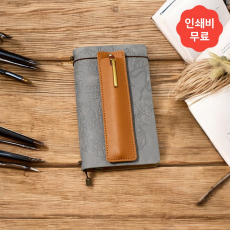 오피스 인조가죽 펜꽂이
