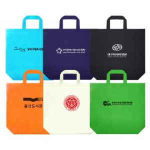 마트형 부직포가방 41cmX45cm, 시장가방, 장바구니 // 인쇄가능
