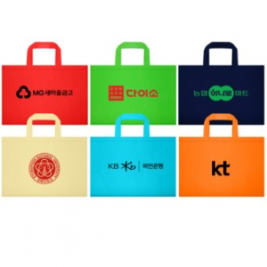 시장가방 가로형 부직포가방 41*32.5cm