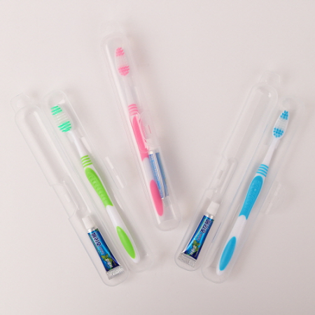 슬림 간편 투명 페리오 치약 칫솔 세트 #2