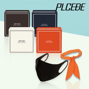 [플씨드] 무지 쿨스카프 1P + 쿨 패션 마스크 1P 2종 세트