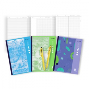 기백노트 & 볼펜 2P세트 (노트 3종 + 볼펜 2P)