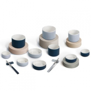 [밀양도자기] 피오르 2인용 도자기 홈세트