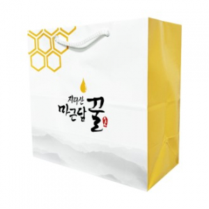 종이 쇼핑백 280x140x260mm 스노우지180g // 제작
