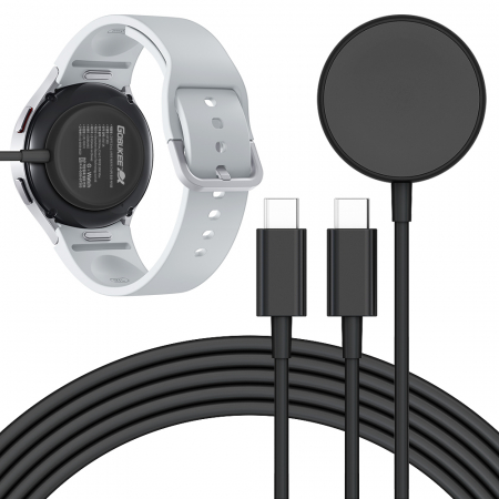 고부기 갤럭시워치 2in1 마그네틱 C타입 PD 고속 충전 케이블 무선 충전기 #3