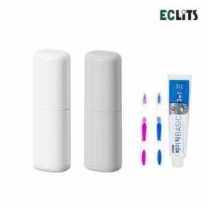 에클리츠 클래식 칫솔통 칫솔 치약 2080 커플 세트