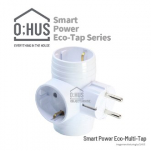 [오후스] Eco-Tap series 일반형 T-TYPE 3구 멀티탭