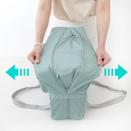 아로미 접이식 확장형 여행가방 보스턴백 #5