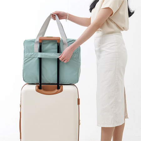 아로미 접이식 확장형 여행가방 보스턴백 #6
