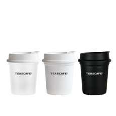 티스카페 미니 리유저블 텀블러 플립캡 340ml PP