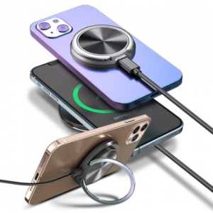 고부기 퀵패드 맥세이브 호환용 무선 충전기 GWC-155A, 15W 맥세이프 고속 무선 충전기 거치대 퀵패드