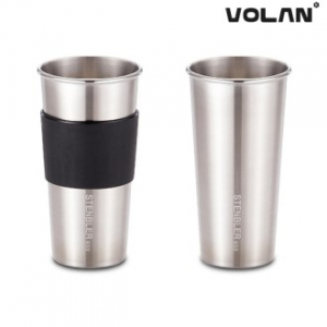 [볼란] 스텐 싱글 맥주컵 (벤티 650ml)