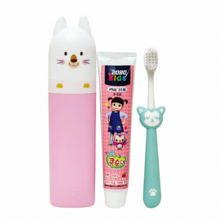 휴대용 치약칫솔 유아용