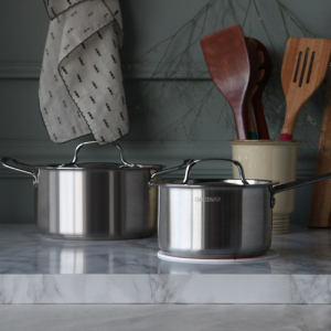 퀸나 듀오 스테인레스 냄비 2종 세트