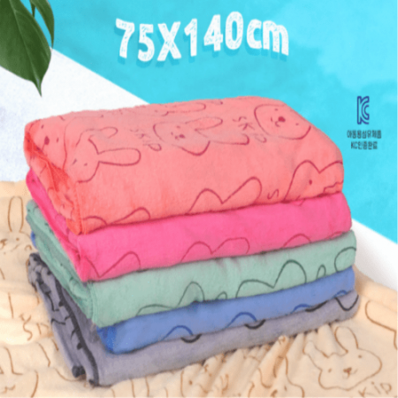 고급 극세사 대형 타올 비치타올 KC인증 대형수건 선물용 #2