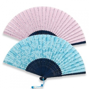 패브릭 나염 부채, 접이식 부채, 합죽선 접는 부채