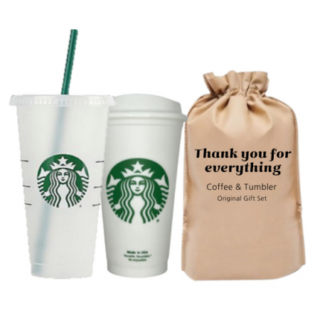 스타벅스 리유저블컵 그란데 벤티 파우치 선물포장