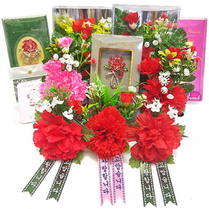 카네이션, 브로치 모음