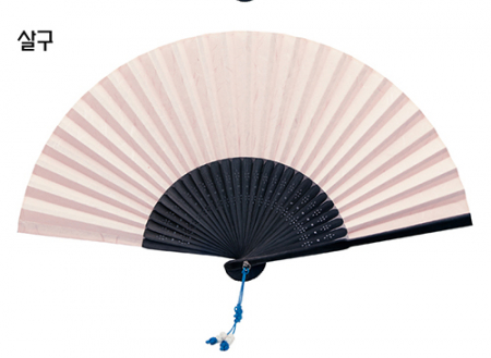 색한지 부채 접이식 부채 합죽선 #3