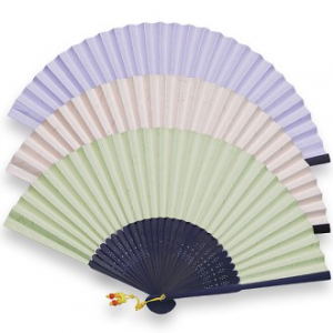 색한지 부채 접이식 부채 합죽선