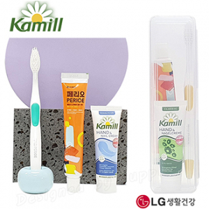 카밀 핸드크림 + M케이스 + LG미세모 + 페리오 칫솔 치약세트