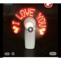 LED 메시지 팬 (선풍기)
