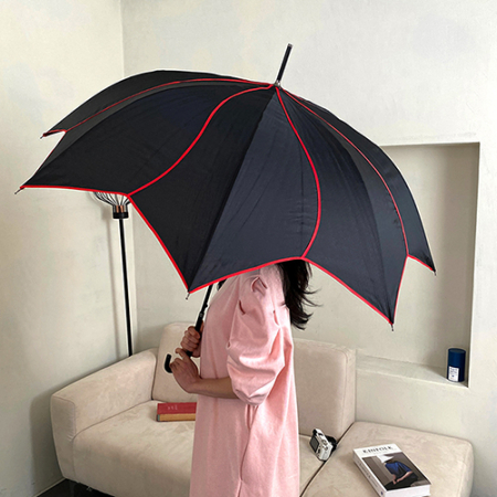 생활더봄 가볍고 튼튼한 예쁜 꽃잎 패션 장우산 #3