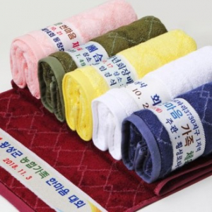 다이아 세면 전사 타올 세안 타월