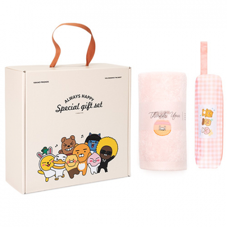 카카오프렌즈 채움선물세트6, 타올+3단자동우산 #4