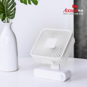액센 F63 스퀘어 각도조절 탁상용 선풍기